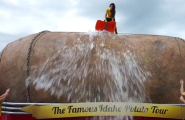 Great Big Idaho Truck takes ALS Ice Bucket Challenge