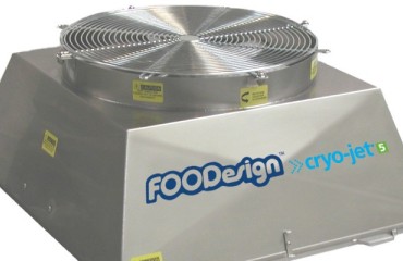 FOODesign launches cryo-jet 5 ambient&chilled air cooling system