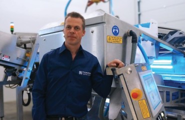 TOMRA equips its Belgian test and demo center with a new cold room