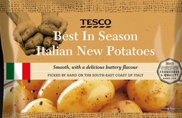 Branston Brings Italian Potatoes to Tesco