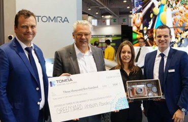 Tomra and Greenyard Frozen Present to Transatlantic Charity Challenge