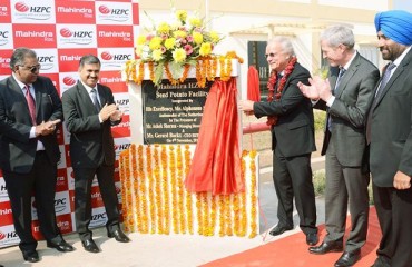 Mahindra HZPC Launches State-Of-The-Art Aeroponics Facility in India