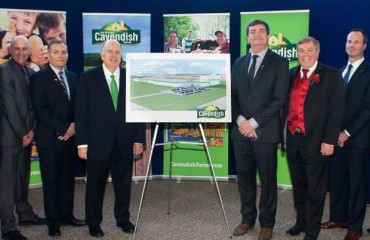 Cavendish Farms Announces New Potato Processing Plant