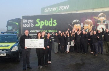 Branston Raises over GBP16k for Local Charity