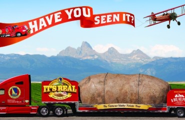 Big Idaho Potato Truck Wins Award for Publicity