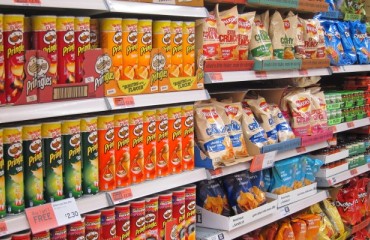 New Snack Product Launches in UK, down  4.2%