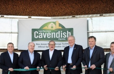 Cavendish Farms Inaugurates Potato Storage Facility Equipped by Tolsma