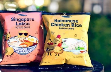 Chicken Rice, Laksa-flavored Potato Chips to Launch in Singapore
