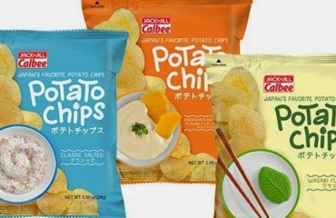 Calbee Partners with Restaurant to Produce New Chips Flavor