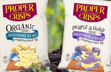 Proper Crisps Unveils Compostable Packaging