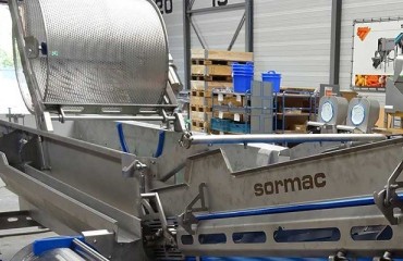 Sormac Now Offers the SW-80 Spiral Washer for Higher Capacities
