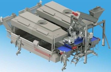 Fabcon Ships Two High Capacity Batch Fryers for Norse Snack Maker