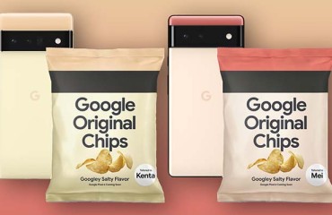 10,000 Bags of Google Original Potato Chips Sent as Giveaways