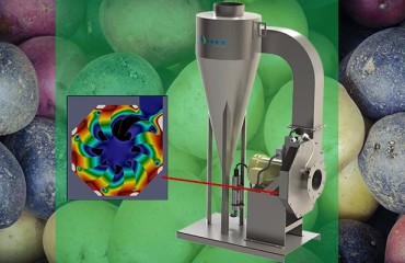 Air Scrubber for Protecting Stored Potatoes