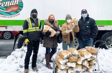 Truckloads of PEI Potatoes Arrived at Food Banks Across Canada