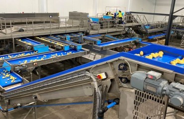 Haith's Market-leading Rota-Tip in Operation at World Potato Congress