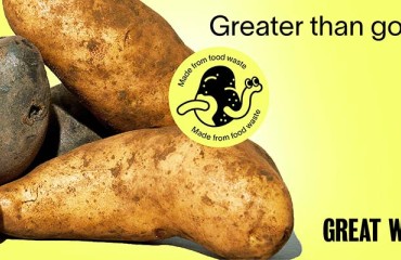 Compostable Stretch Wrap Made From Potato Waste
