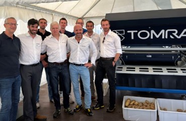 The Latest-generation Tomra 3A Sorting Machine Displayed at PotatoEurope 2023
