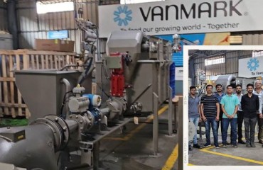 Compact Vanmark Hydrocutting System Delivered to a Bengaluru Potato Processor