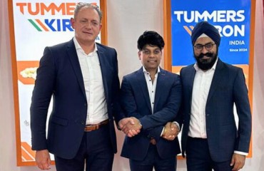 Tummers Food Processing Solutions and Kiron Food Announced Joint Venture