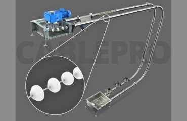 Clean and Efficient Transport of Frozen Food Thanks to CablePro Tubular Drag Conveyor