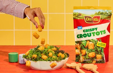 Ore-Ida Introduces ‘CrouTots,’ a Potato-Based Twist on Salad Croutons